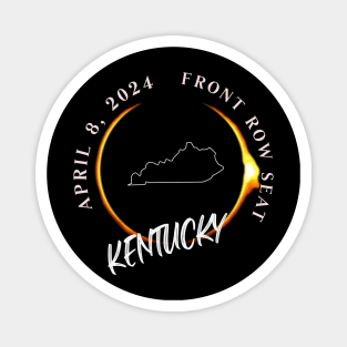 2024 Kentucky Eclipse Front Row Seat To Total Darkness Magnet